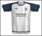 Banbridge Away Kit 2009/10